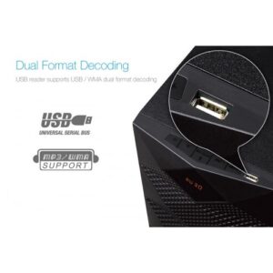 Alternative view of F&D A180X Multimedia Bluetooth 2:1 Speaker