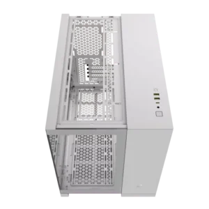 Alternative view of Corsair 2500X Mid-Tower Dual Chamber Casing White
