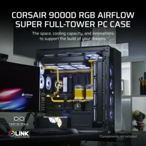 Alternative view of Corsair 9000D RGB AIRFLOW Super Full-Tower Casing