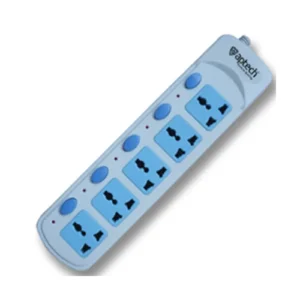 Aptech AP-453 5 Port 2 Meter Power strip