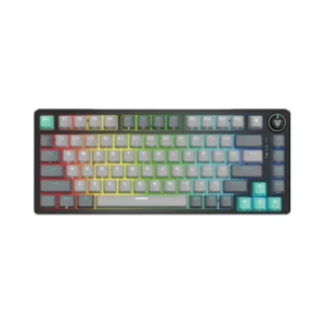 Fantech ATOM PRO83 MK913 Blue Switch/ Red Switch RGB Gaming Mechanical Keyboard (Mercury Grey)