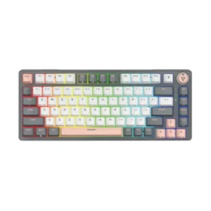 Fantech ATOM PRO83 MK913 Blue/Red Switch RGB Gaming Mechanical Keyboard (Saturn Grey)