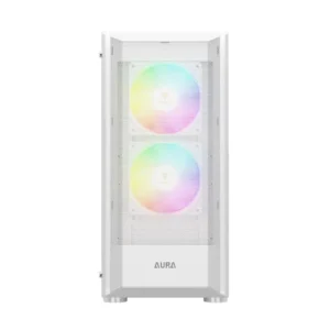 Alternative view of Gamdias AURA GC6 WH ARGB ATX Mid-Tower Gaming Casing