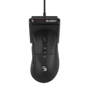 A4Tech Bloody R73 Ultra Duo Dual Mode Wireless Gaming Mouse With Dock (Black)