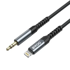 Alternative view of BWOO BO-AUX068 1.2 Meter Lightning to 3.5mm Audio Converter