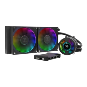 Alternative view of Gamdias CHIONE P3-240U ARGB 240mm AIO Liquid CPU Cooler