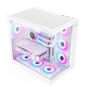 Alternative view of T-Wolf City Ranger X7 ARGB Mid-Tower ATX Gaming Casing White