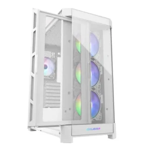 Alternative view of Cougar DUOFACE PRO RGB Mid Tower E-ATX Gaming Casing White