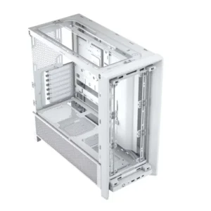 Alternative view of Corsair FRAME 4000D Modular Mid-Tower ATX Gaming Casing White