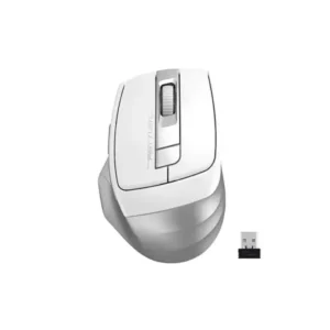 A4TECH FB35C Fstyler Dual Mode Recharegable Wireless Mouse (Icy White)