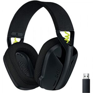 Logitech G435 LIGHTSPEED Wireless & Bluetooth Gaming Headset (Black and Neon Yellow)
