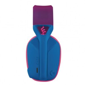 Alternative view of Logitech G435 LIGHTSPEED Wireless & Bluetooth Gaming Headset (Blue and Raspberry)