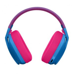 Logitech G435 LIGHTSPEED Wireless & Bluetooth Gaming Headset (Blue and Raspberry)