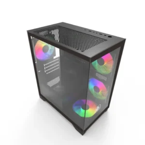 Alternative view of Monarch GEN-Z X6 ARGB Mid-Tower Gaming Casing
