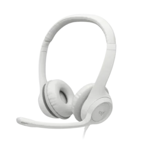 Logitech H390 Stereo USB Headset White