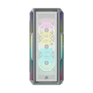 Alternative view of Corsair iCUE 5000T RGB Tempered Glass Mid-Tower ATX Casing White