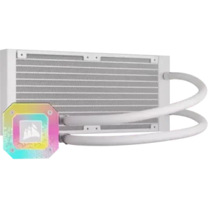 Alternative view of Corsair iCUE H100i ELITE CAPELLIX XT Liquid CPU Cooler White