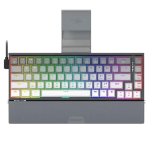Alternative view of Redragon K641 Shaco Pro RGB Tri-Mode Wireless Mechanical Gaming Keyboard
