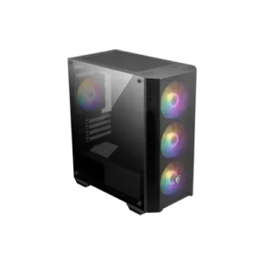 Alternative view of MSI MAG FORGE M100A Micro ATX Tower Gaming Case