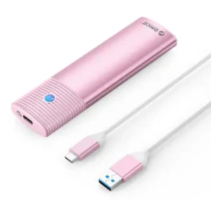Orico PWM2 Type-C 5Gbps M.2 NGFF SATA SSD Enclosure (Pink)