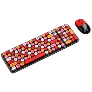 T-Wolf TF350 Wireless Keyboard Mouse Combo (Red)