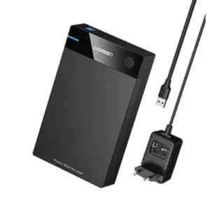 Alternative view of UGREEN US222 USB 3.0 SATA Hard Drive Enclosure