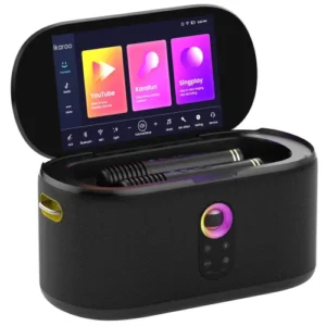 Alternative view of Ikarao Xtreme Break X1 All in One Karaoke Portable Bluetooth Speaker With Built-In 13 Inch Tablet And Wireless Microphone